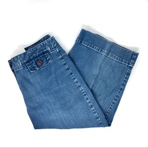 Talbots Medium Wash Capri Straight Leg Jeans